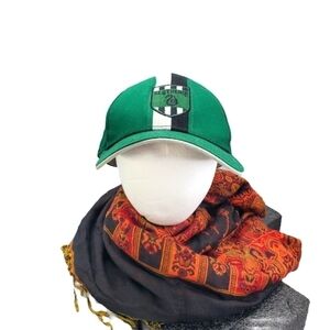 World Of Harry Potter Slytherin Green Hat Adjustable Velcro Strap Cap Green